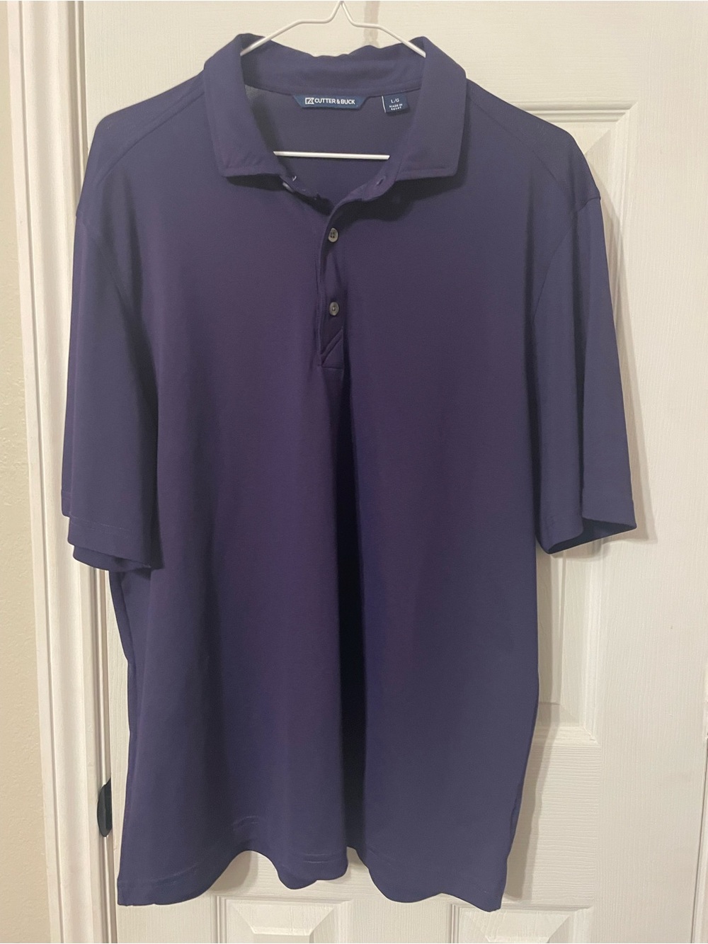 Cutter & Buck Men's Deep Purple Polo